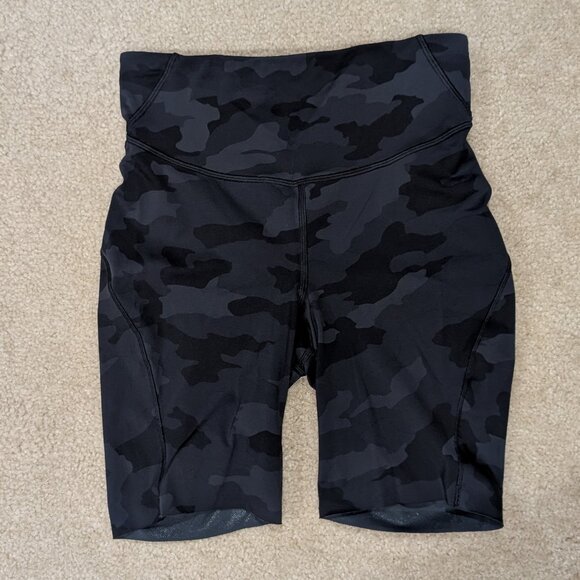 Base Pace HR 8" Nulux shorts , 6, Heritage 365 Camo Deep Coal Multi - Picture 3 of 9